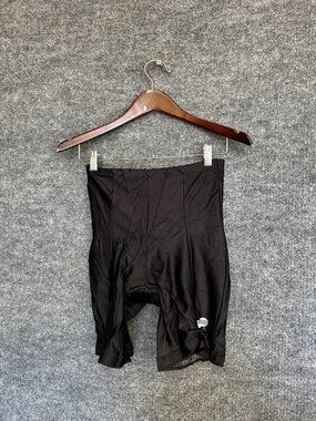 Performance Cycling Shorts Womens Large Black Padded Chamois 7.5 Inseam Bike USA